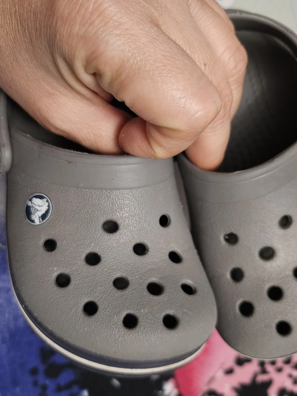 Crocs Kids Classic Clog - Gray